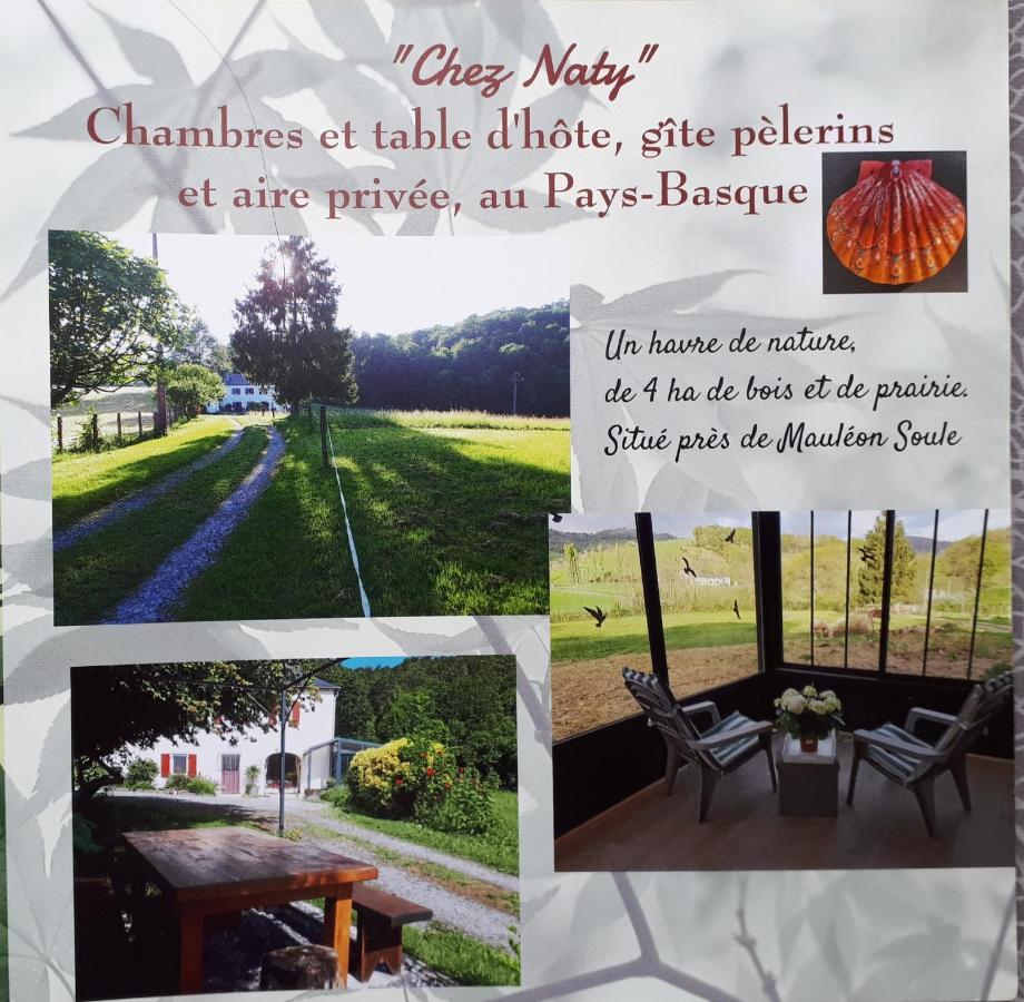 Cheraute "Chez Naty" Chambres D'Hotes Au Pays-Basque מראה חיצוני תמונה